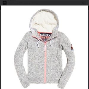 Super dry Storm Colour Pop Zip Hoodie